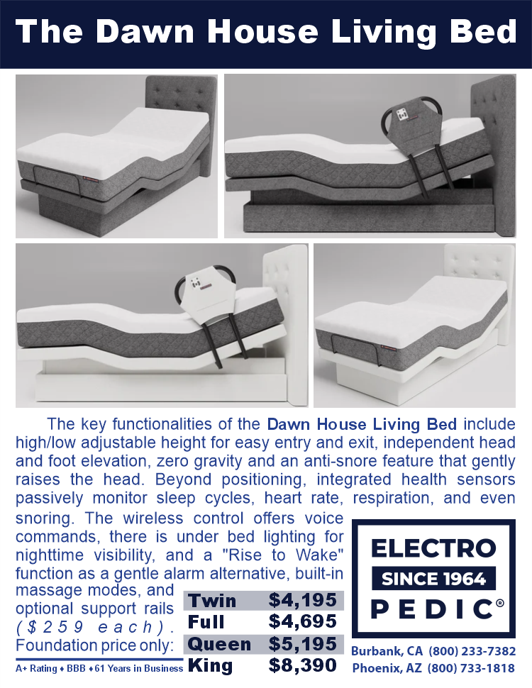The Dawn House Bed Phoenix Electropedic